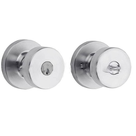 Kwikset Pismo Keyed Entry Knob 740PSK-RDT-26D-SMT-6AL-RCS